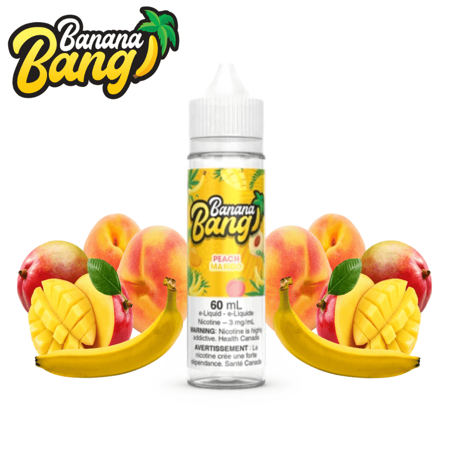Peach Mango by Banana Bang E-Liquid Vape Superstore  Saskatchewan Canada