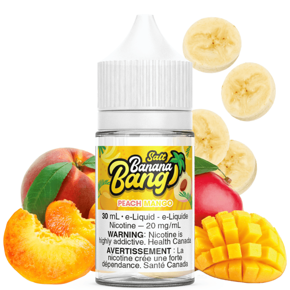 Peach Mango Salt by Banana Bang Salts 12mg Vape Superstore  Saskatchewan Canada