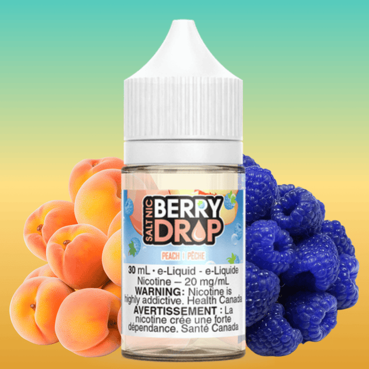 Peach Salt by Berry Drop E-Liquid 30mL / 12mg Vape Superstore  Saskatchewan Canada