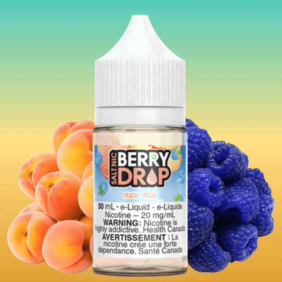 Peach Salt by Berry Drop E-Liquid 30mL / 12mg Vape Superstore  Saskatchewan Canada