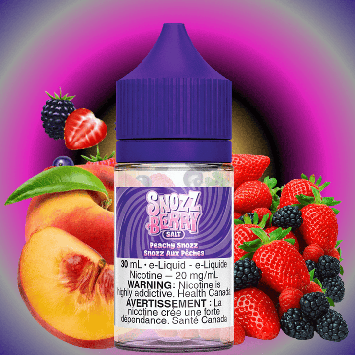 Peach Snozz Salt By Snozzberry E-Liquid Vape Superstore  Saskatchewan Canada