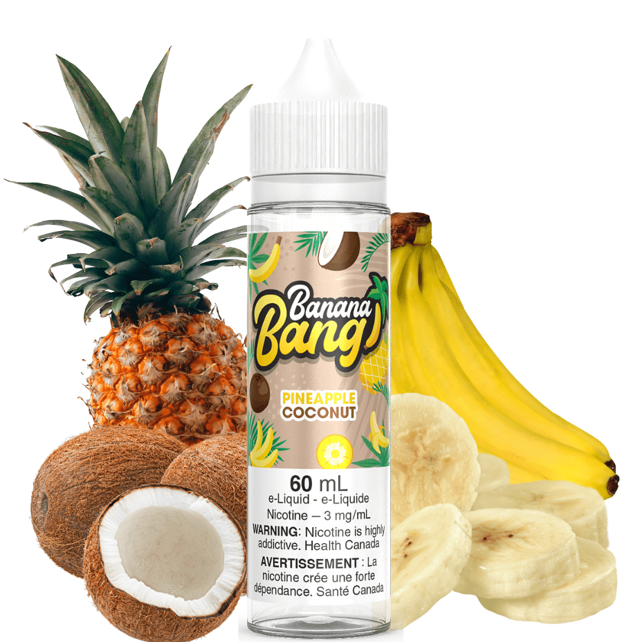 Pineapple Coconut by Banana Bang E-Liquid 3mg Vape Superstore  Saskatchewan Canada