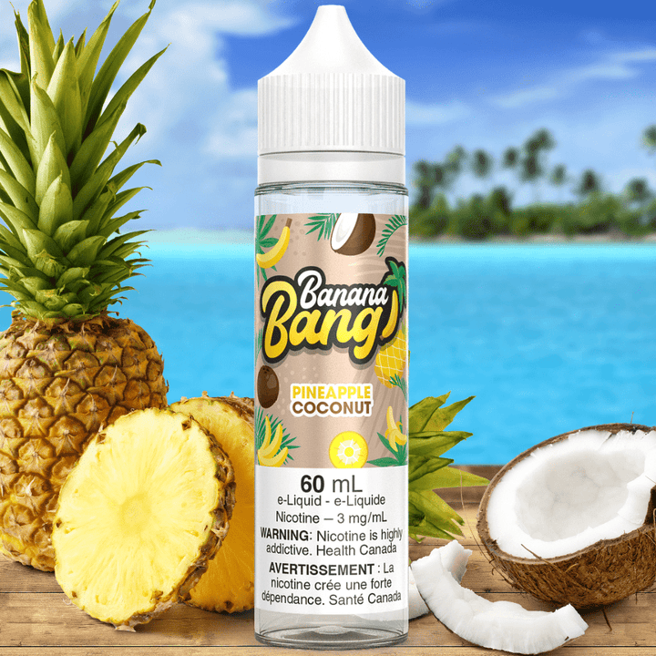 Pineapple Coconut by Banana Bang E-Liquid Vape Superstore  Saskatchewan Canada