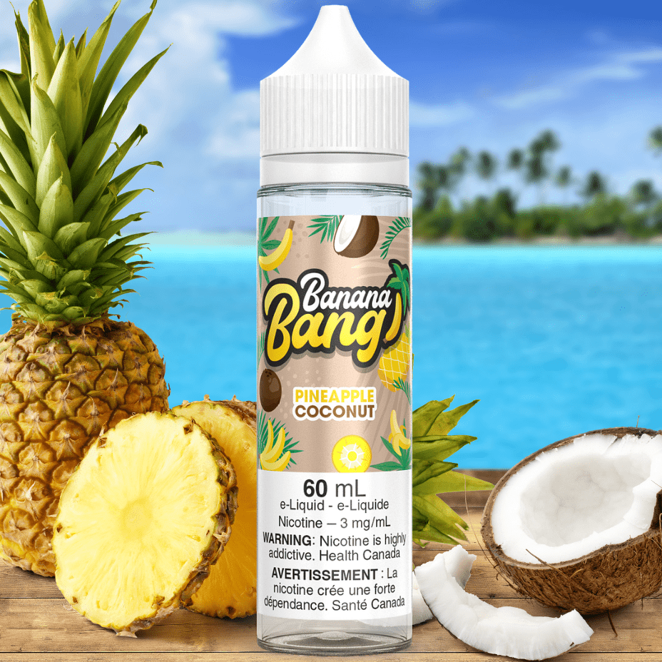 Pineapple Coconut by Banana Bang E-Liquid-Vapexcape Regina Vape & Bong Vapexcape Vape SuperStore-Vape & Bong Shop Pineapple Coconut by Banana Bang E-Liquid-Vapexcape Regina Vape & Bong Vapexcape Vape SuperStore-Vape & Bong Shop