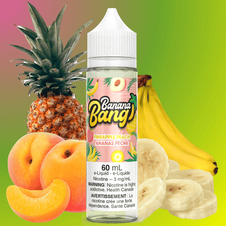 Pineapple Peach by Banana Bang 3mg Vape Superstore  Saskatchewan Canada