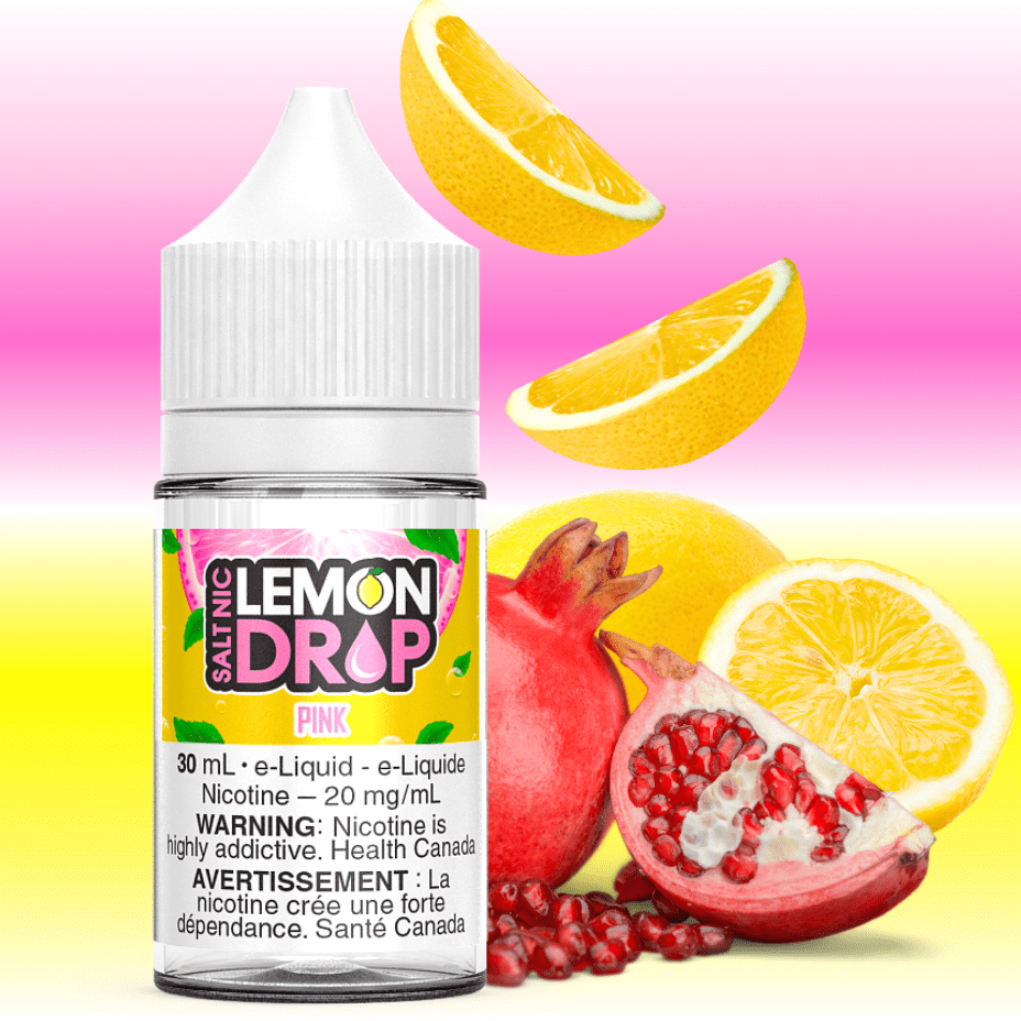 Pink Salts by Lemon Drop E-Liquid Vapexcape Vape and Bong Shop Regina Saskatchewan