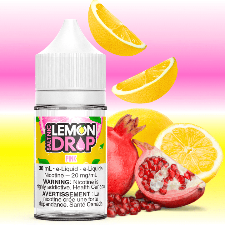 Pink Salts by Lemon Drop E-Liquid Vapexcape Vape and Bong Shop Regina Saskatchewan