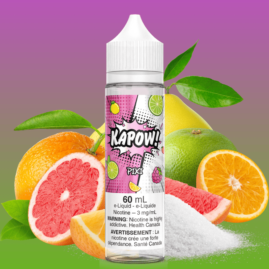 Pixi by Kapow E-Liquid-Vapexcape Regina Vape SuperSore SK, Canada Vapexcape Vape SuperStore-Vape & Bong Shop Pixi by Kapow E-Liquid-Vapexcape Regina Vape SuperSore SK, Canada Vapexcape Vape SuperStore-Vape & Bong Shop
