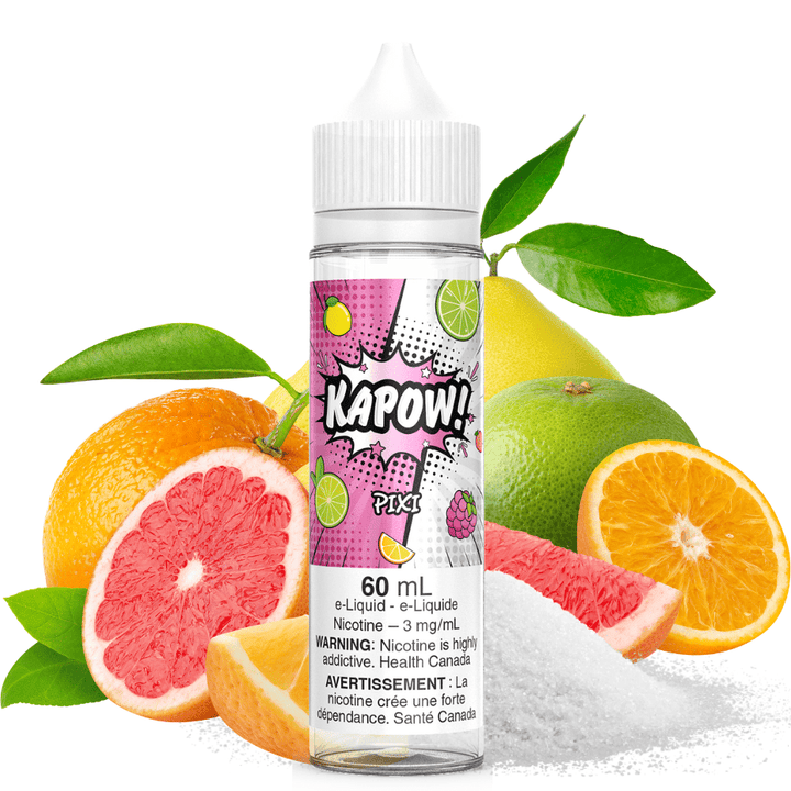 Pixi by Kapow E-Liquid 60ml / 0mg Vape Superstore  Saskatchewan Canada