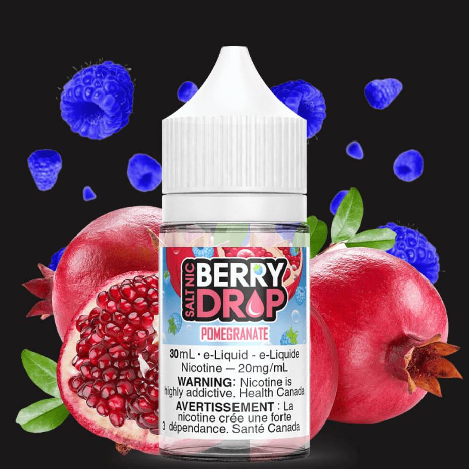 Pomegranate Salt by Berry Drop E-liquid 12mg Vape Superstore  Saskatchewan Canada