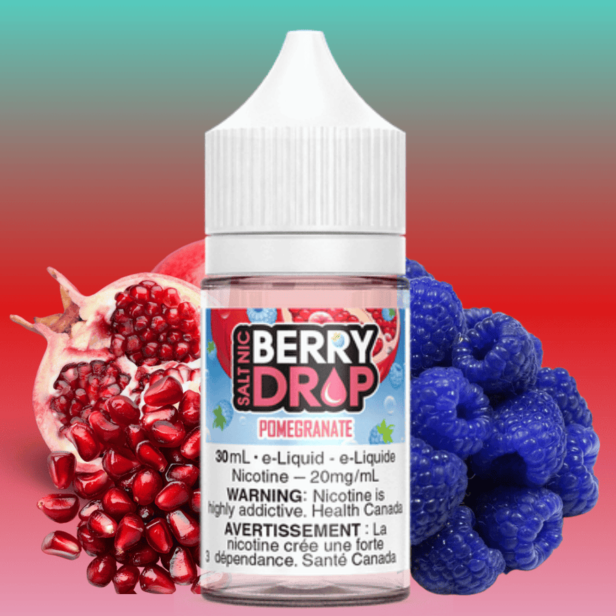 Pomegranate Salt by Berry Drop E-liquid 30mL / 12mg Vape Superstore  Saskatchewan Canada