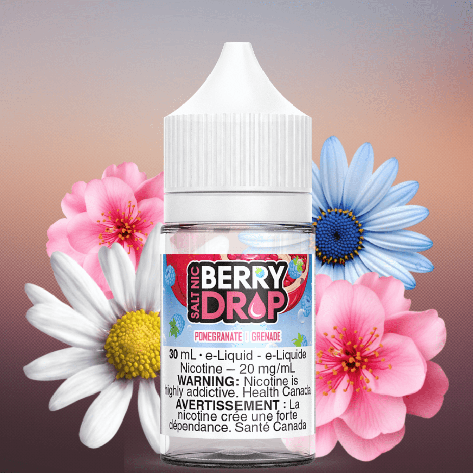 Pomegranate Salt by Berry Drop E-liquid Vape Superstore  Saskatchewan Canada