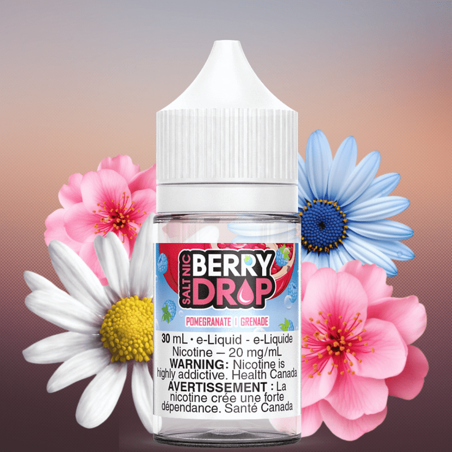 Pomegranate Salt by Berry Drop E-liquid Vape Superstore  Saskatchewan Canada