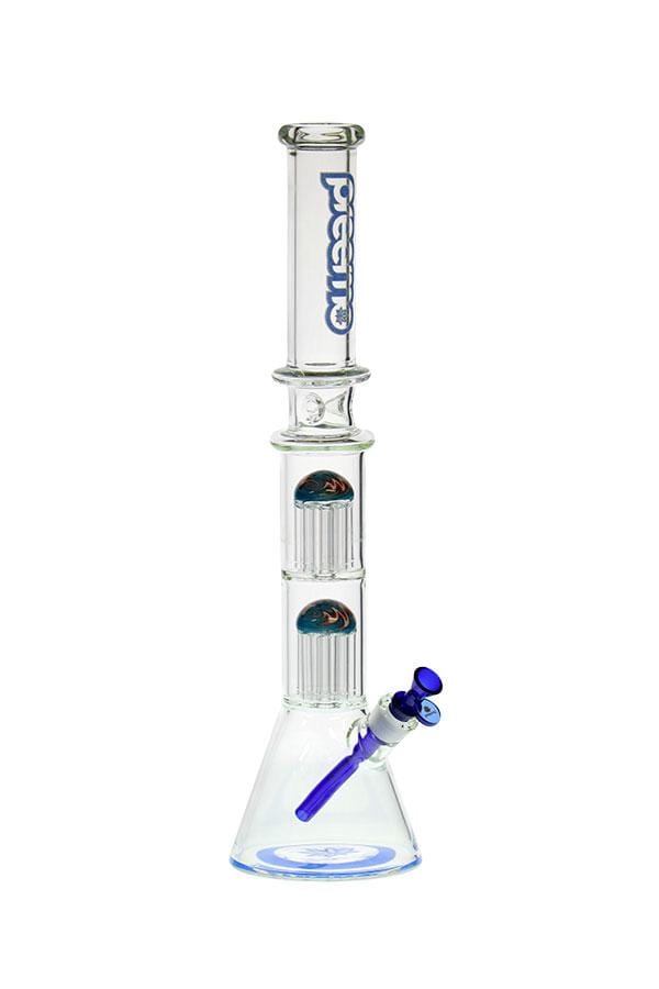 Preemo 9mm Double Tree Perc Beaker-22” Blue Vape Superstore  Saskatchewan Canada