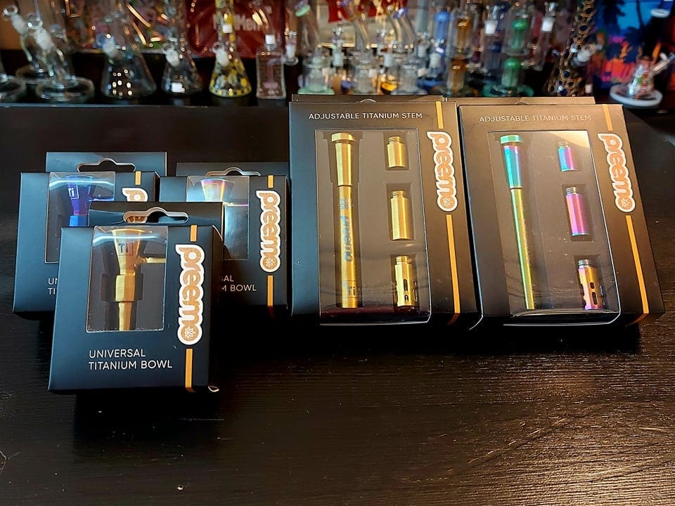 Preemo Titanium Downstem Replacement Rainbow Vape Superstore  Saskatchewan Canada