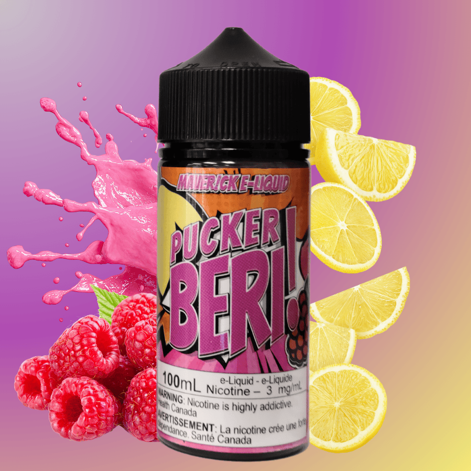 Pucker Beri by Maverick E-Liquid-100ml 100ml / 3mg Vape Superstore  Saskatchewan Canada
