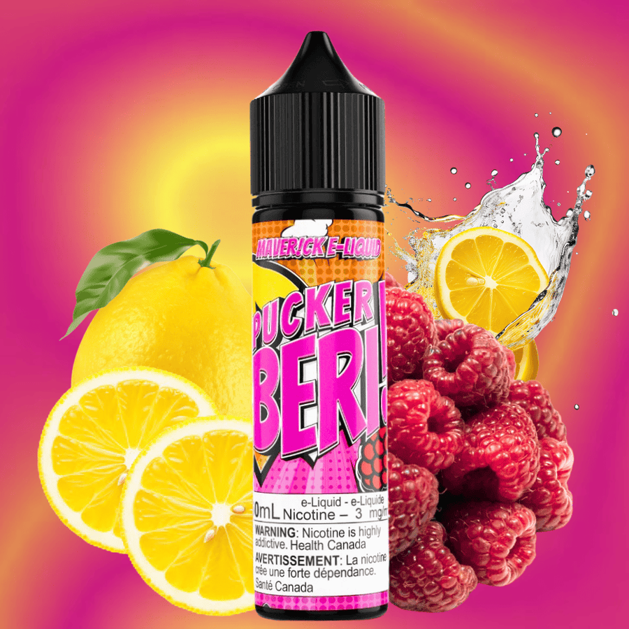 Pucker Beri by Maverick E-Liquid 60ml / 3mg Vape Superstore  Saskatchewan Canada