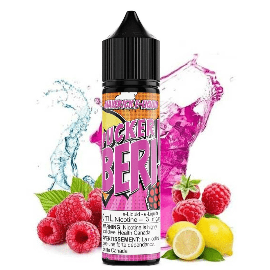 Pucker Beri by Maverick E-Liquid 60ml / 3mg Vape Superstore  Saskatchewan Canada