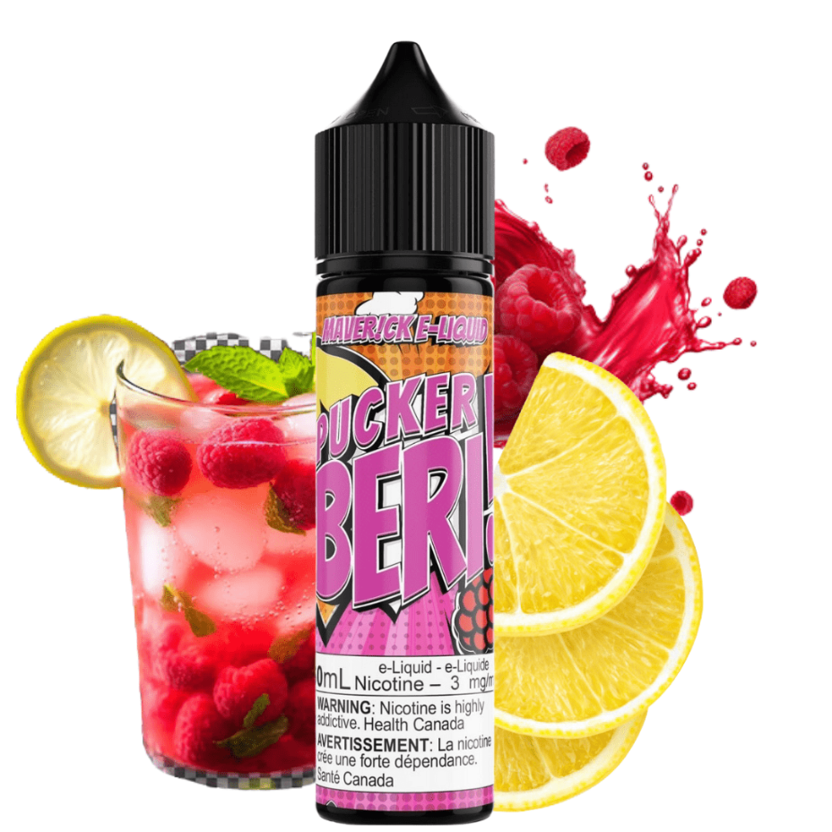 Pucker Beri par Maverick E-Liquid-VapeXcape Regina & Bong Shop SK, Canada Vapexcape Vape SuperStore-Vape & Bong Shop Pucker Beri par Maverick E-Liquid-VapeXcape Regina & Bong Shop SK, Canada Vapexcape Vape SuperStore-Vape & Bong Shop