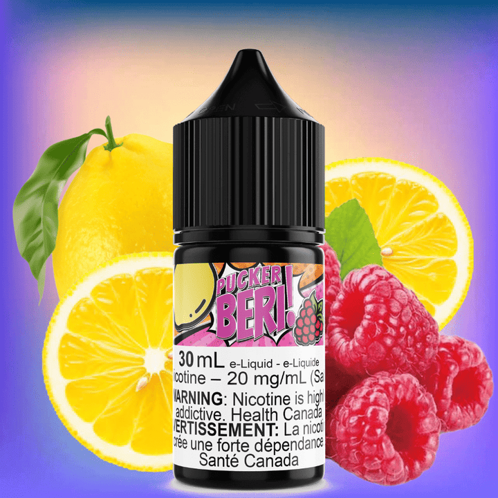 Pucker Beri Salt by Maverick E-Liquid 30mL / 12mg Vape Superstore  Saskatchewan Canada