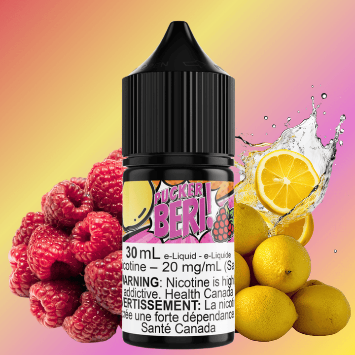 Pucker Beri Salt by Maverick E-Liquid 30mL / 12mg Vape Superstore  Saskatchewan Canada