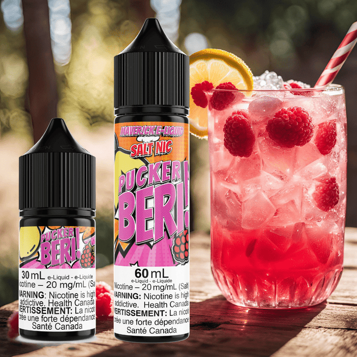 Pucker Beri Salt by Maverick E-Liquid-60mL Vape Superstore  Saskatchewan Canada