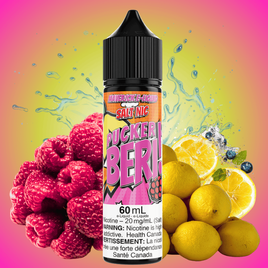Pucker Beri Salt by Maverick E-Liquid-60mL Vape Superstore  Saskatchewan Canada