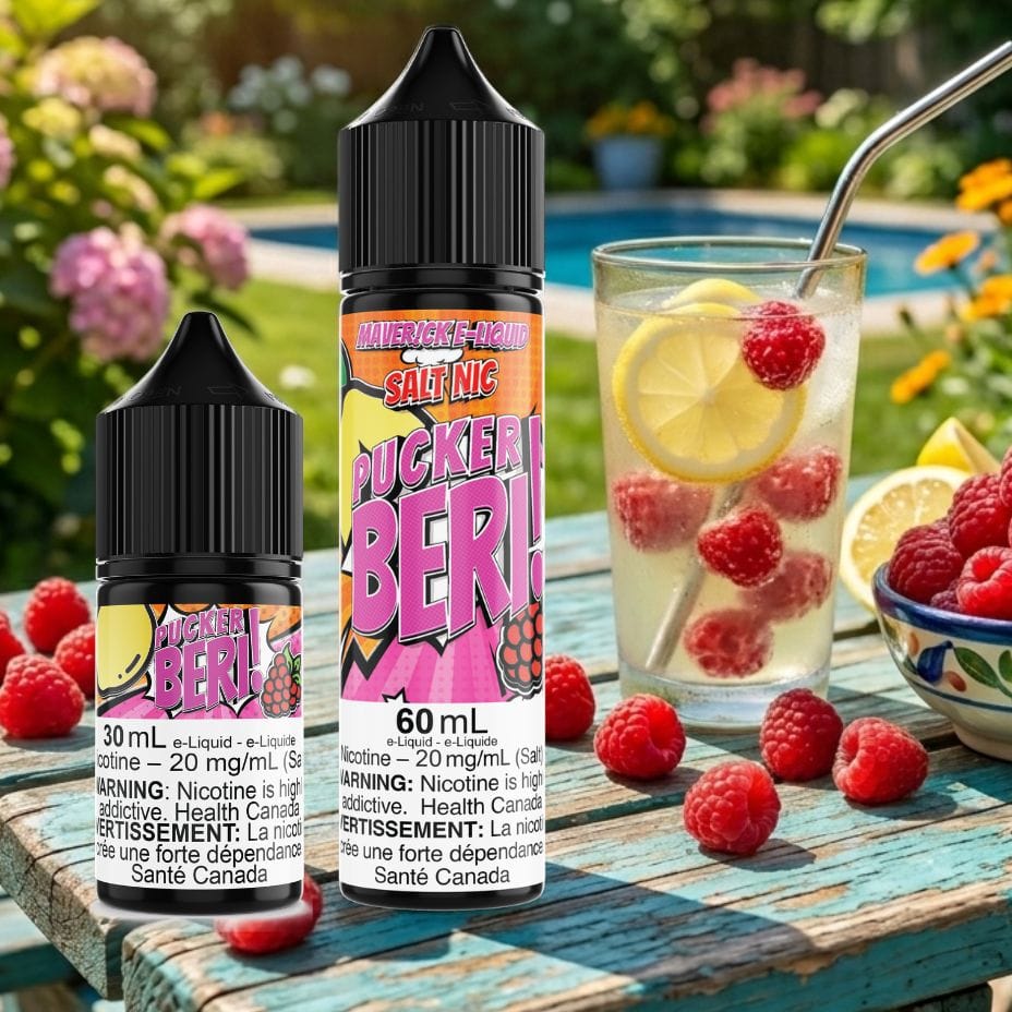 Pucker Beri Salt by Maverick E-Liquid Vape Superstore  Saskatchewan Canada