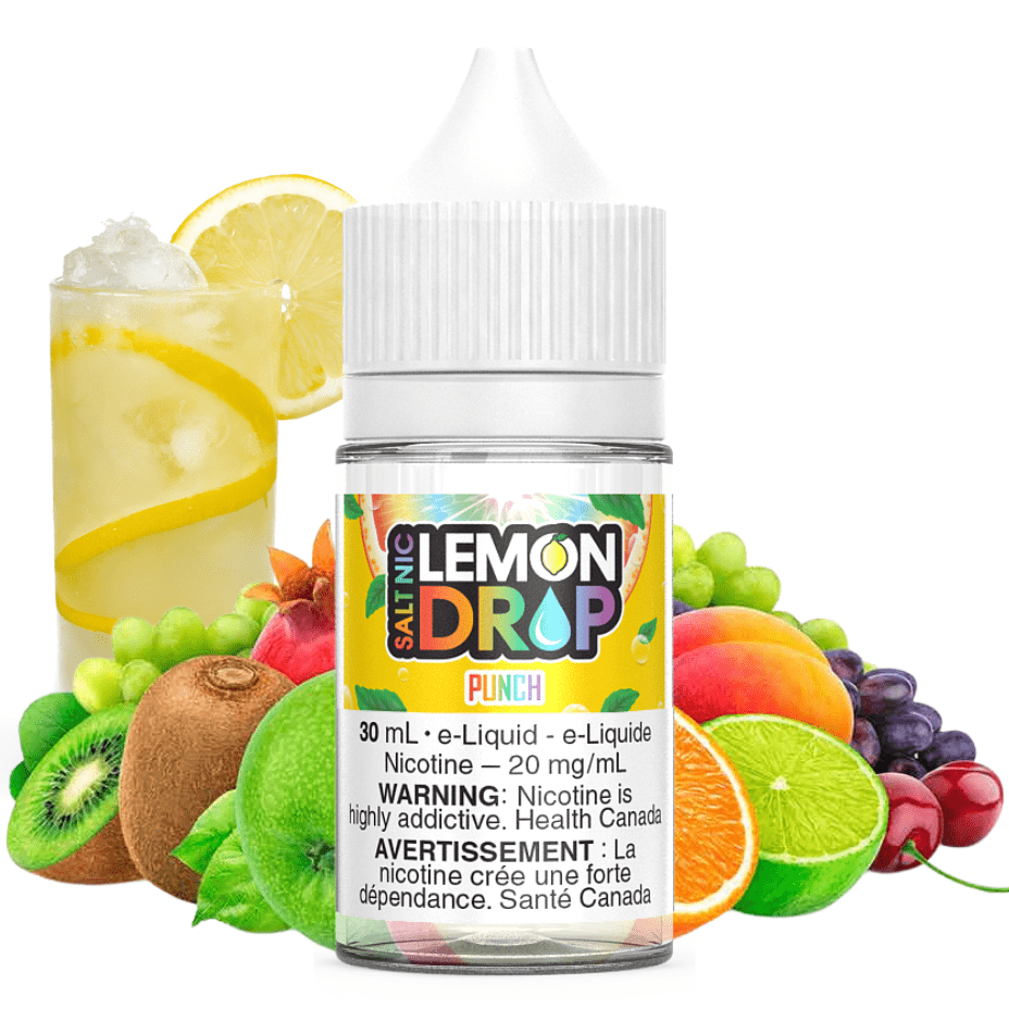 Punch Salt By Lemon Drop E-Liquid 12mg Vape Superstore  Saskatchewan Canada