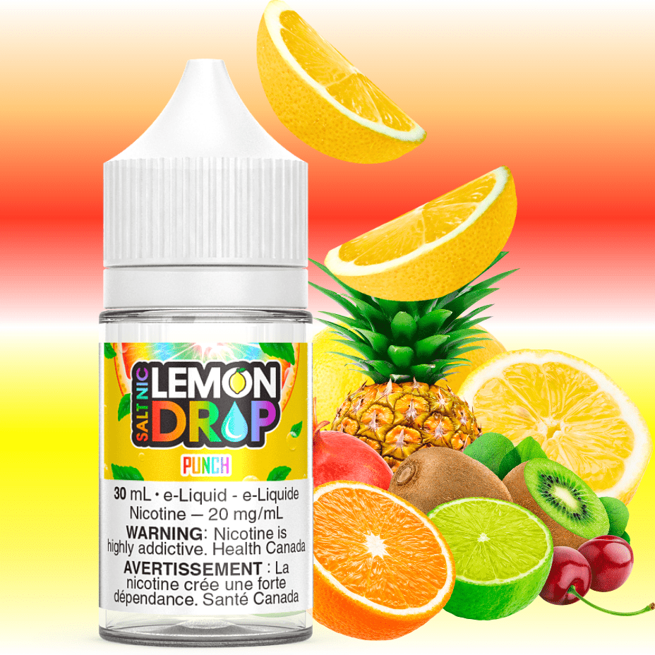 Punch Salt By Lemon Drop E-Liquid Vape Superstore  Saskatchewan Canada