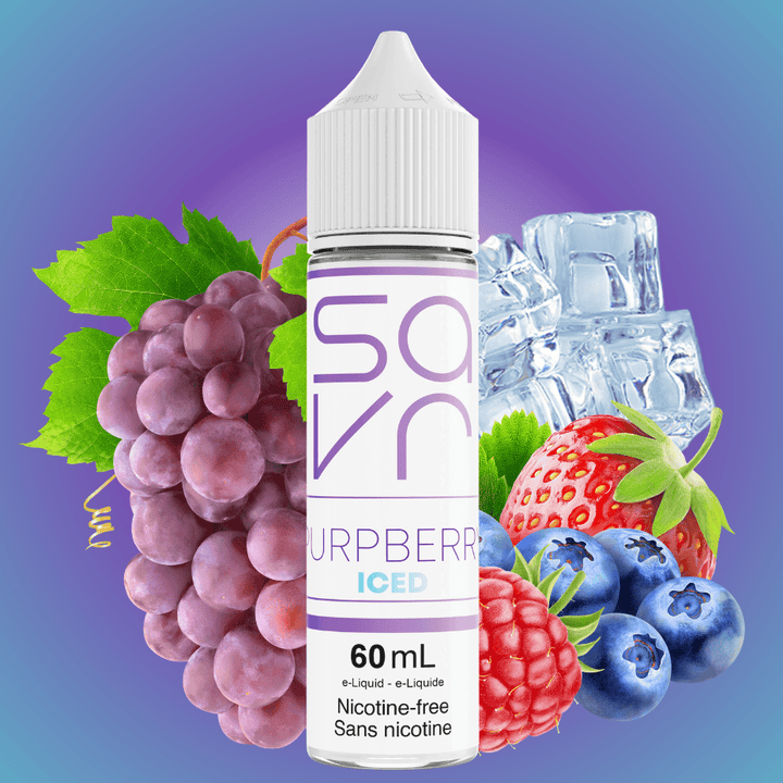 Purpberry Ice by Savr E-Liquid 60mL / 3mg Vape Superstore  Saskatchewan Canada