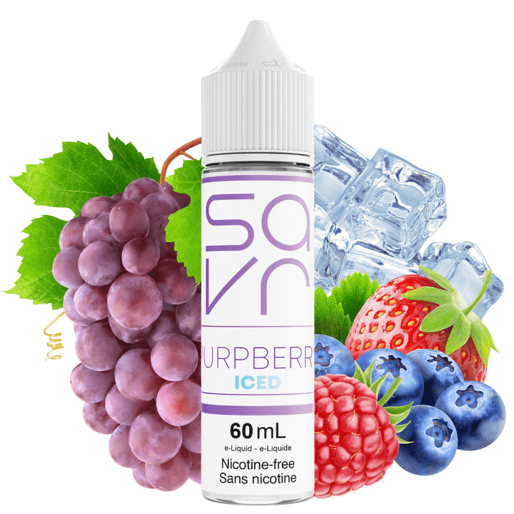 Purpberry Ice by Savr E-Liquid 60mL / 3mg Vape Superstore  Saskatchewan Canada
