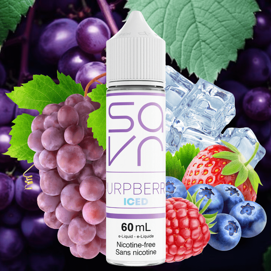 Purpberry Ice by Savr E-Liquid Vape Superstore  Saskatchewan Canada