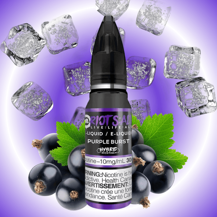 Purple Burst Salt by Riot Squad E-Liquid Vape Superstore  Saskatchewan Canada