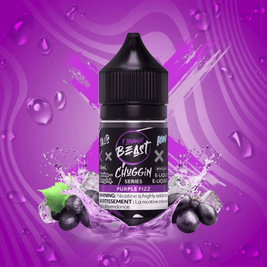 Purple Fizz Salts by Flavour Beast E-Liquid 20mg Vape Superstore  Saskatchewan Canada