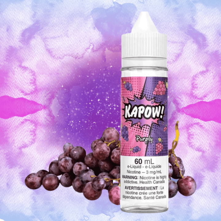 Purpley by Kapow E-Liquid 3mg Vape Superstore  Saskatchewan Canada