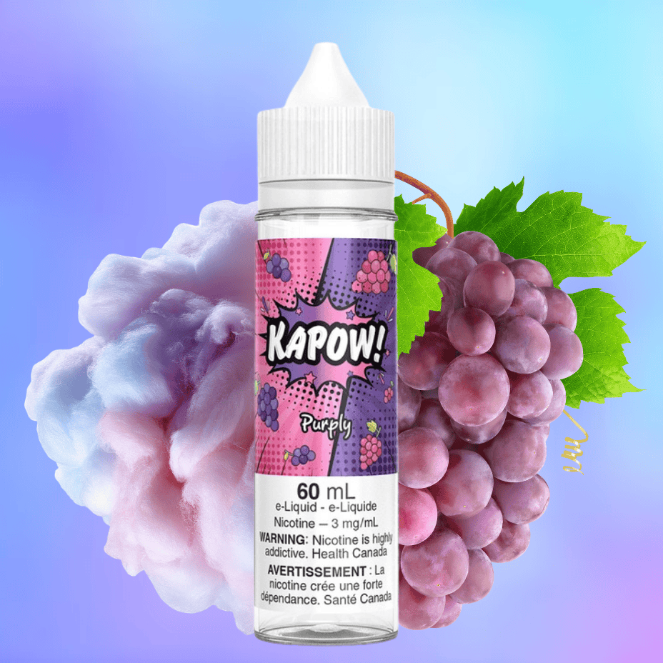 Purpley by Kapow E-Liquid 3mg Vape Superstore  Saskatchewan Canada