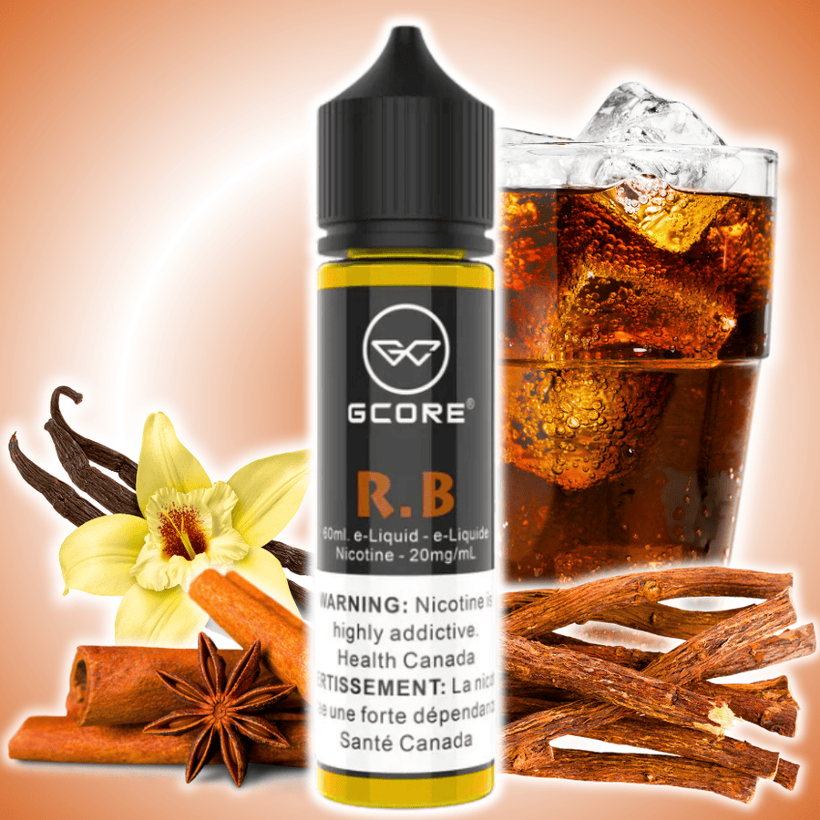 R.B. Salt by Gcore E-Liquid 60ml 60mL / 20mg Vape Superstore  Saskatchewan Canada