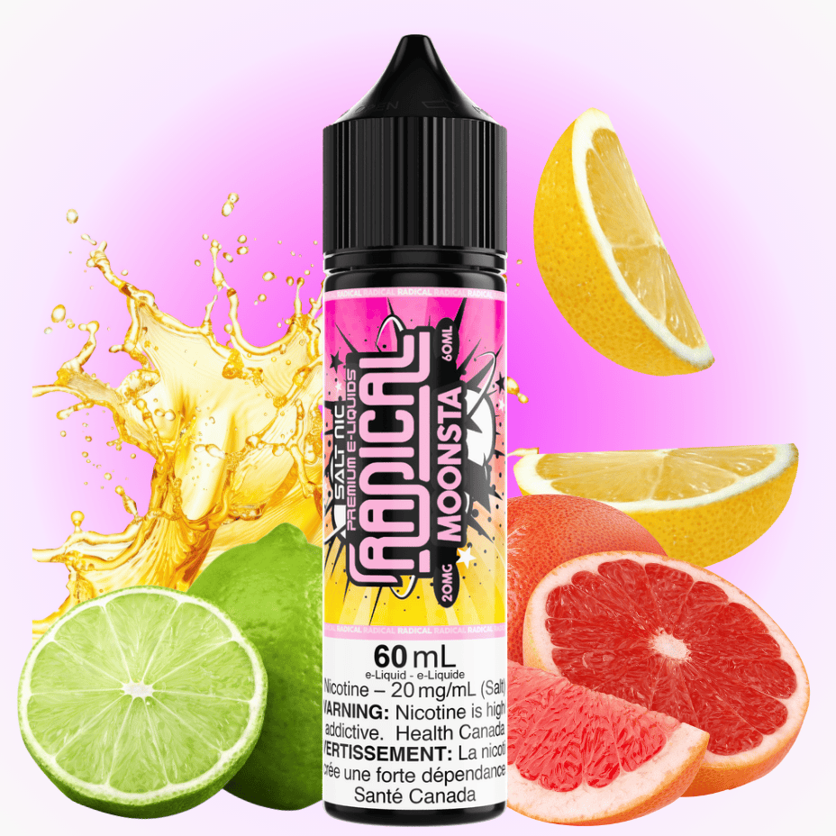 Radical 60ml Salt-Moonsta 60ml / 20mg Vape Superstore  Saskatchewan Canada