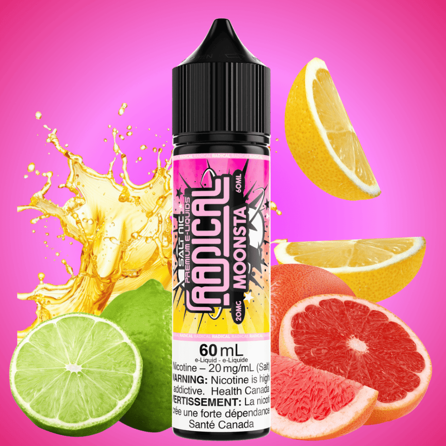Radical 60ml Salt-Moonsta 60mL / 20mg Vape Superstore  Saskatchewan Canada