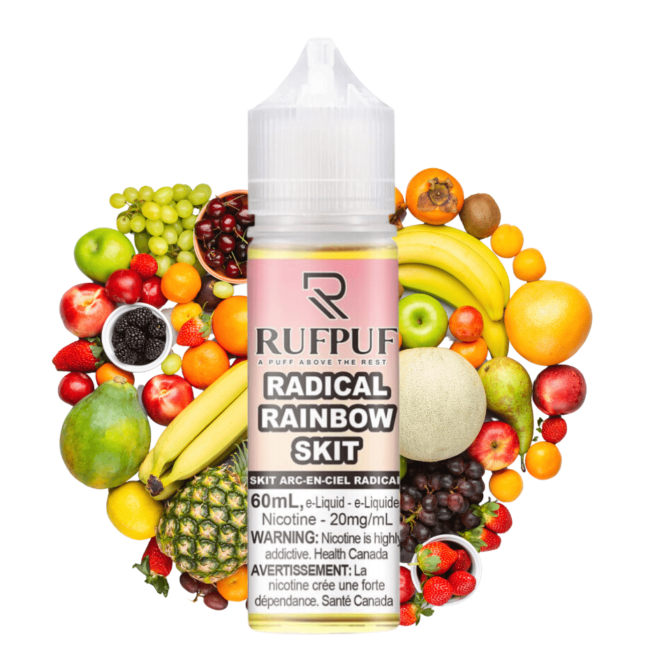 Radical Rainbow Skit Salt by Rufpuf E-Liquid-60ml 20mg / 60mL Vape Superstore  Saskatchewan Canada