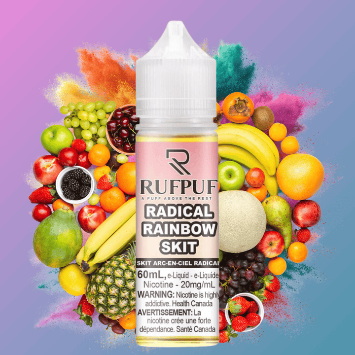 Radical Rainbow Skit Salt by Rufpuf E-Liquid-60ml 60mL / 20mg Vape Superstore  Saskatchewan Canada