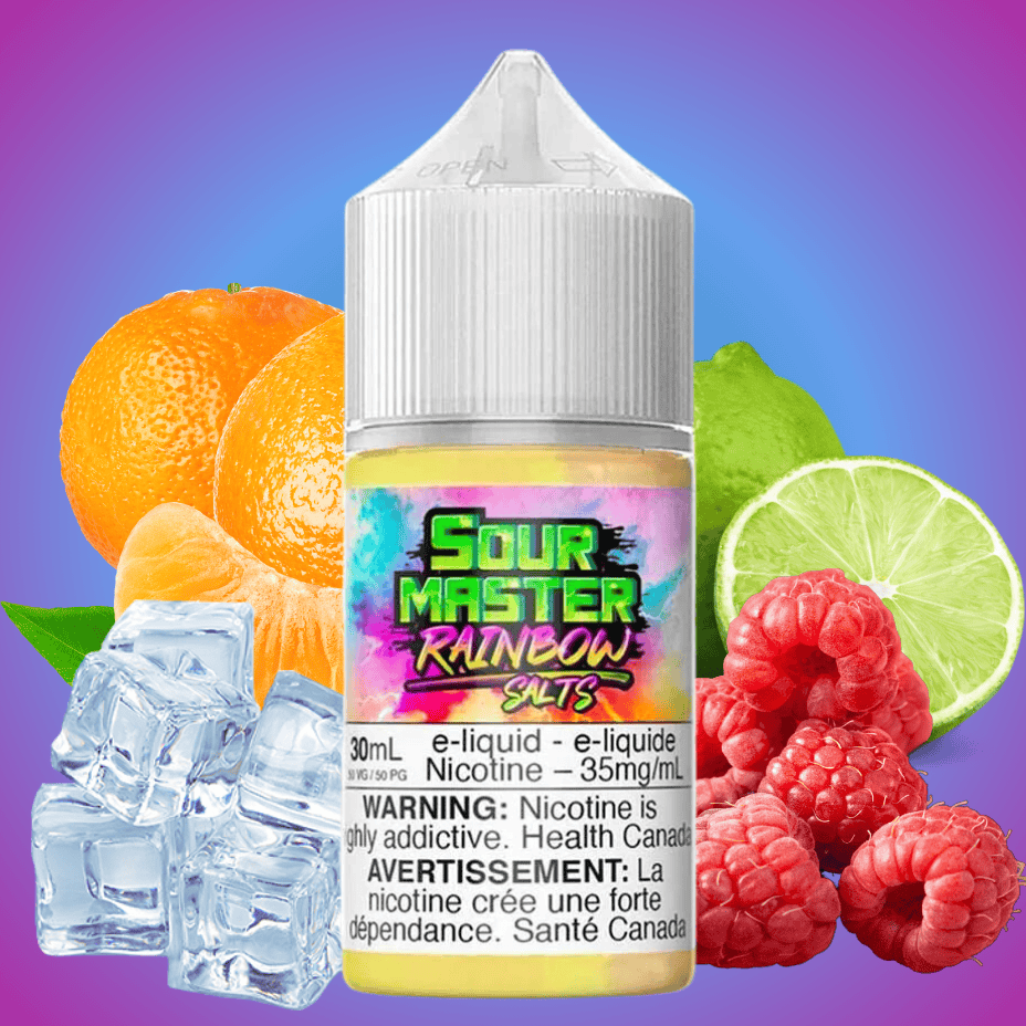 Rainbow Ice Salt by Solar Master E-Liquid Vape Superstore  Saskatchewan Canada