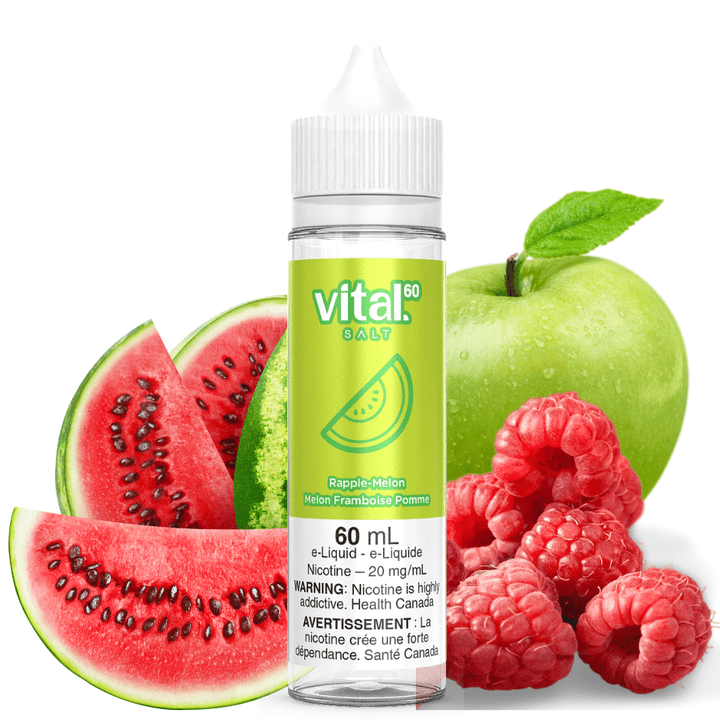 Rapple-Melon by Vital 60 Salt 60ml / 12mg Vape Superstore  Saskatchewan Canada