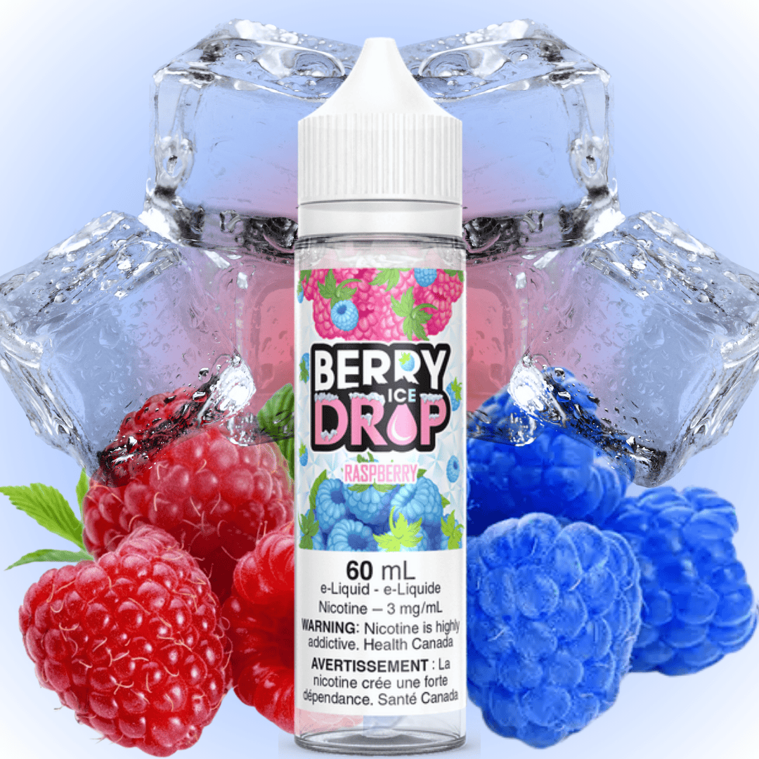 Raspberry Ice by Berry Drop E-Liquid 3mg Vape Superstore  Saskatchewan Canada