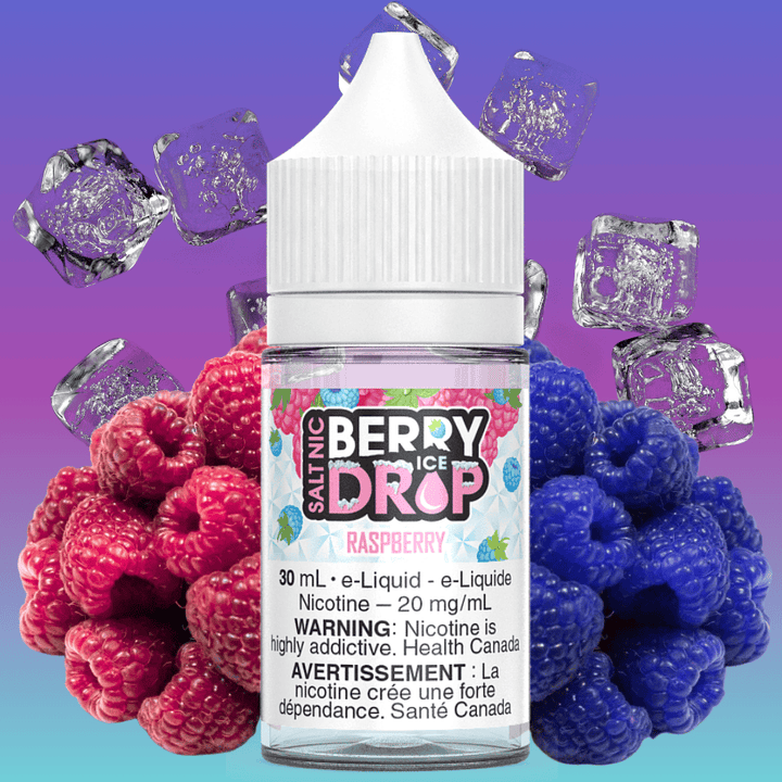 Raspberry Ice Salt by Berry Drop E-Liquid 30mL / 12mg Vape Superstore  Saskatchewan Canada