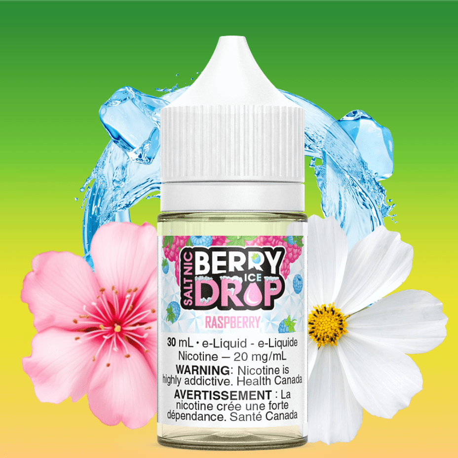 Raspberry Ice Salt by Berry Drop E-Liquid Vape Superstore  Saskatchewan Canada