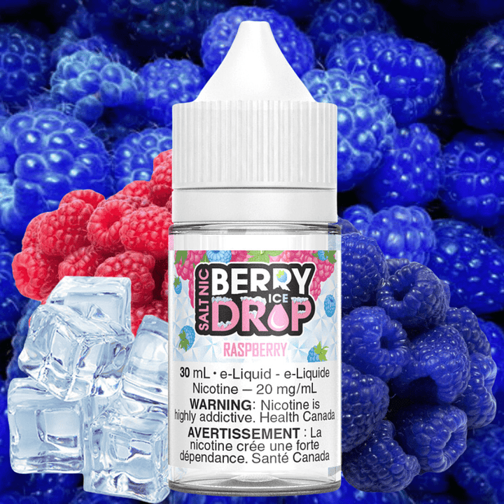 Raspberry Ice Salt by Berry Drop E-Liquid Vapexcape Vape and Bong Shop Regina Saskatchewan