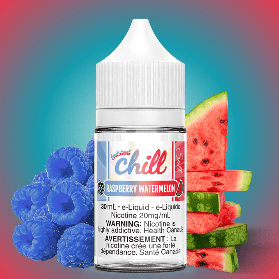 Raspberry Watermelon Salts by Chill E-Liquid 12mg Vape Superstore  Saskatchewan Canada