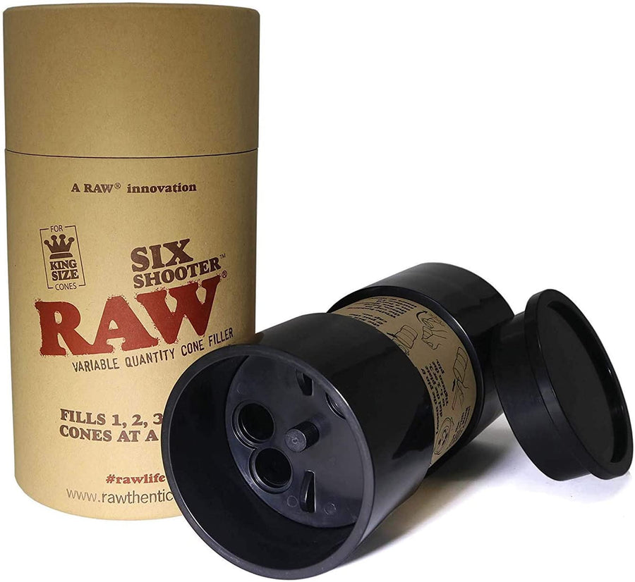 RAW Six Shooter Cone Filler-Kingsize King Size Vape Superstore  Saskatchewan Canada